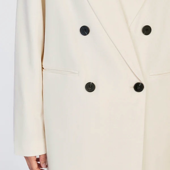 DISSH BECKHAM CREAM BLAZER - Picture 6 of 7